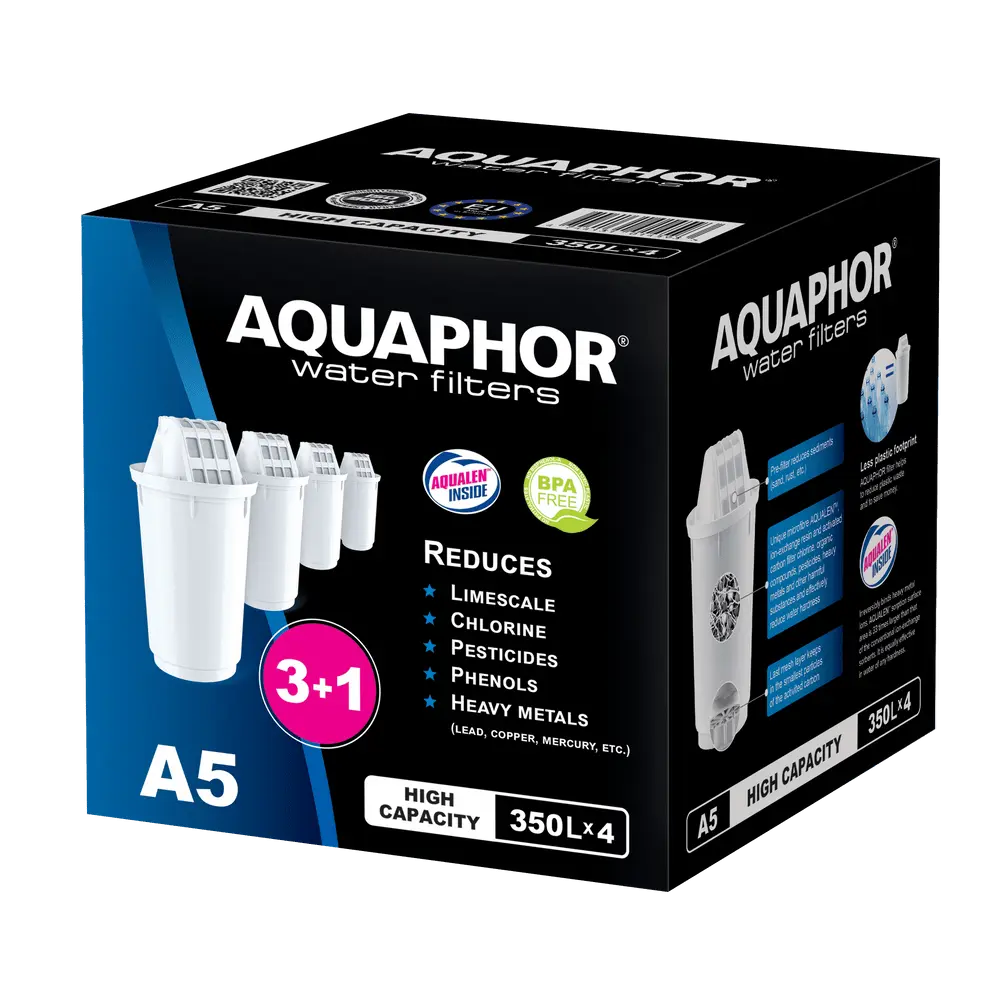 AQUAPHOR súprava náhradných vložiek A5 (3+1 ks)